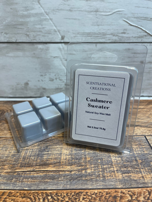 CASHMERE SWEATER - 100% Natural Soy Wax Melts 2.5oz