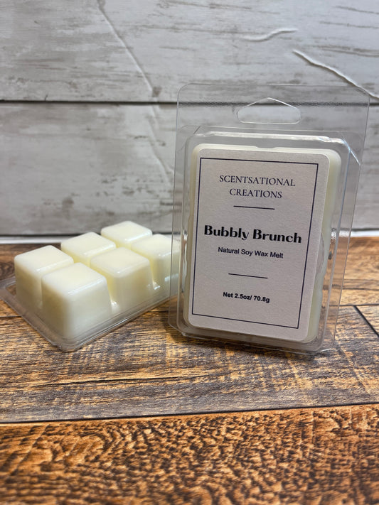 BUBBLY BRUNCH - 100% Natural Soy Wax Melts 2.5oz