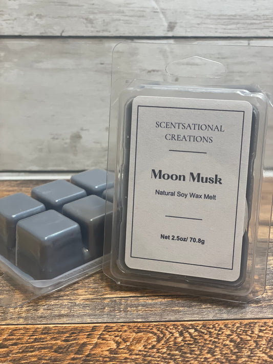 MOON MUSK - 100% Natural Soy Wax Melts 2.5oz