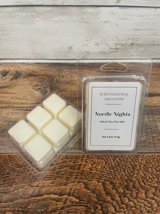 NORDIC NIGHTS - 100% Natural Soy Wax Melts 2.5oz